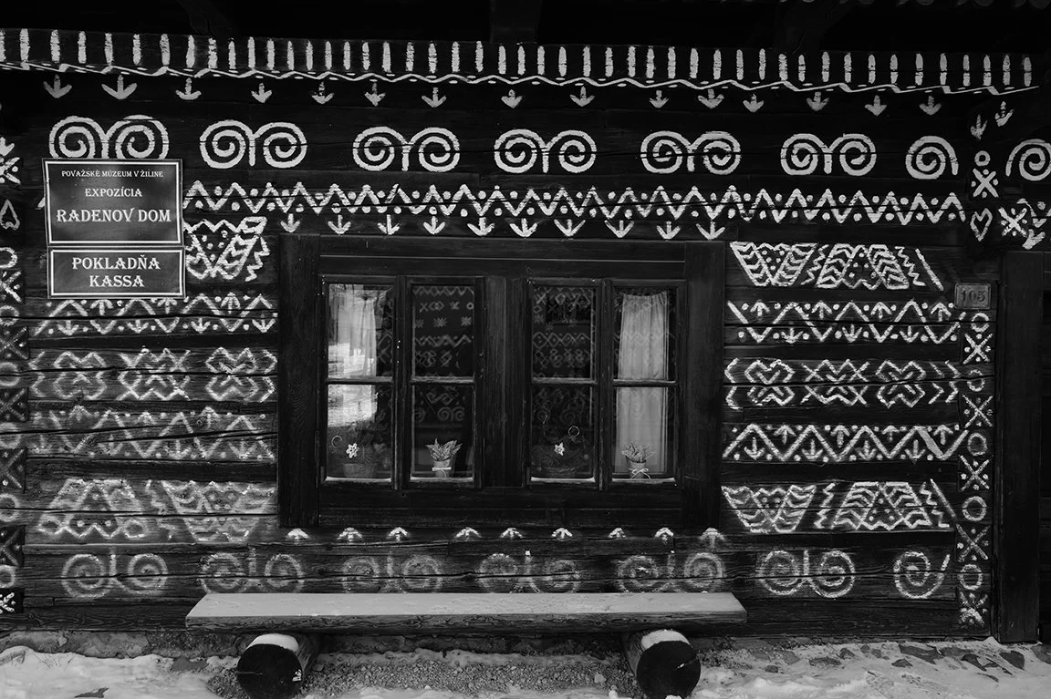 Historic Village of Cicmony, Slovakia, Study 3