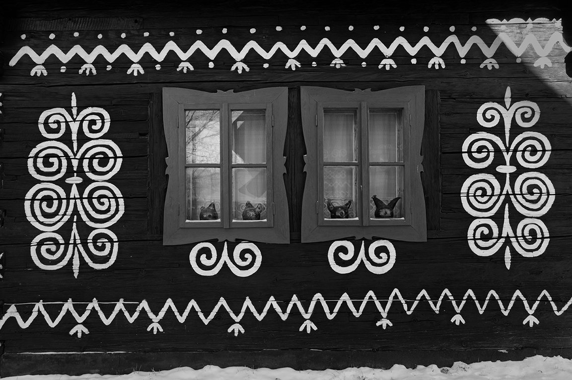 Historic Village of Cicmony, Slovakia, Study 4