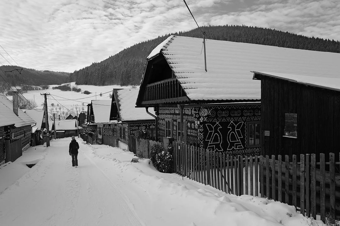 Historic Village of Cicmony, Slovakia, Study 6