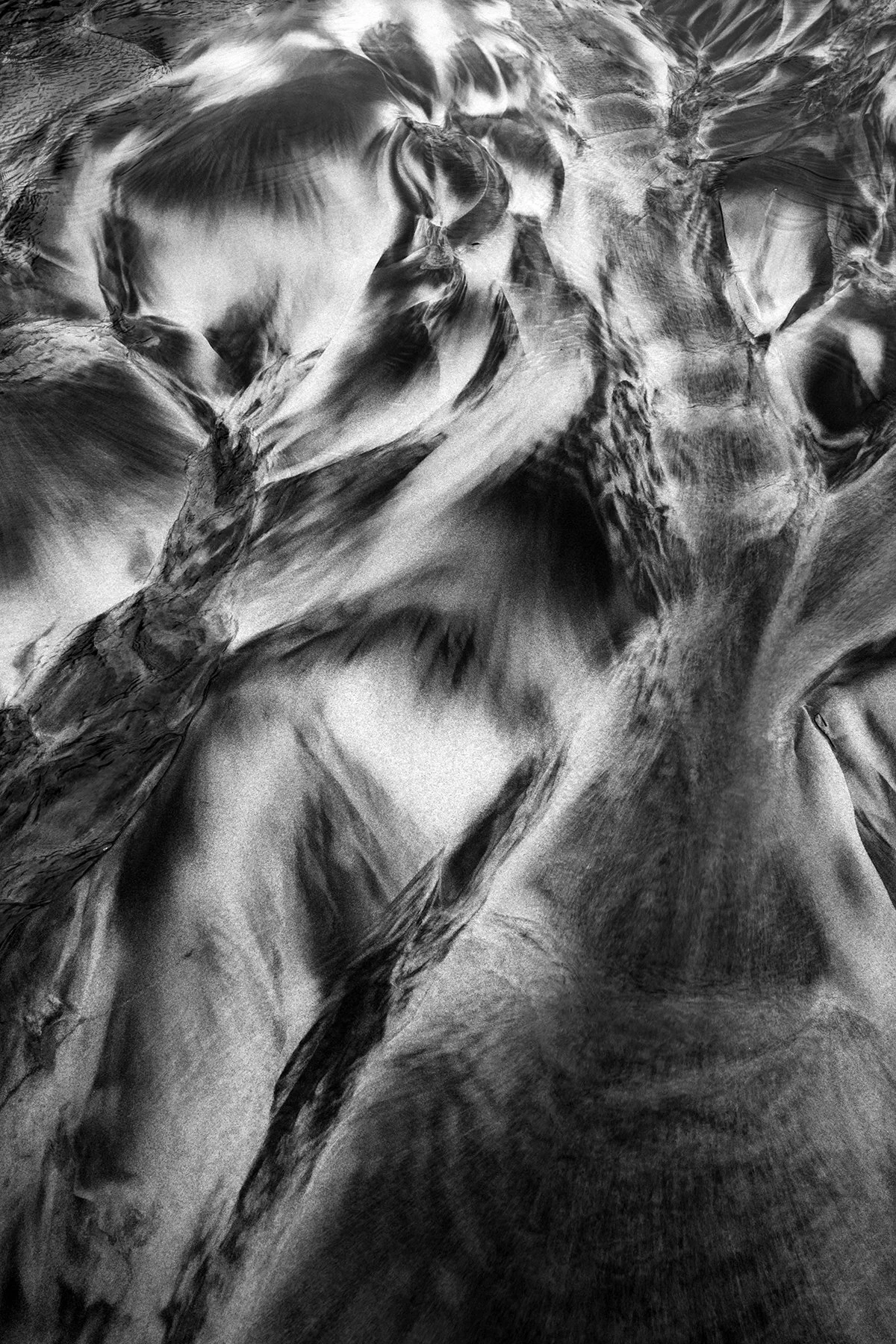 Surf and Sand Patterns Study 3, La Jolla, California