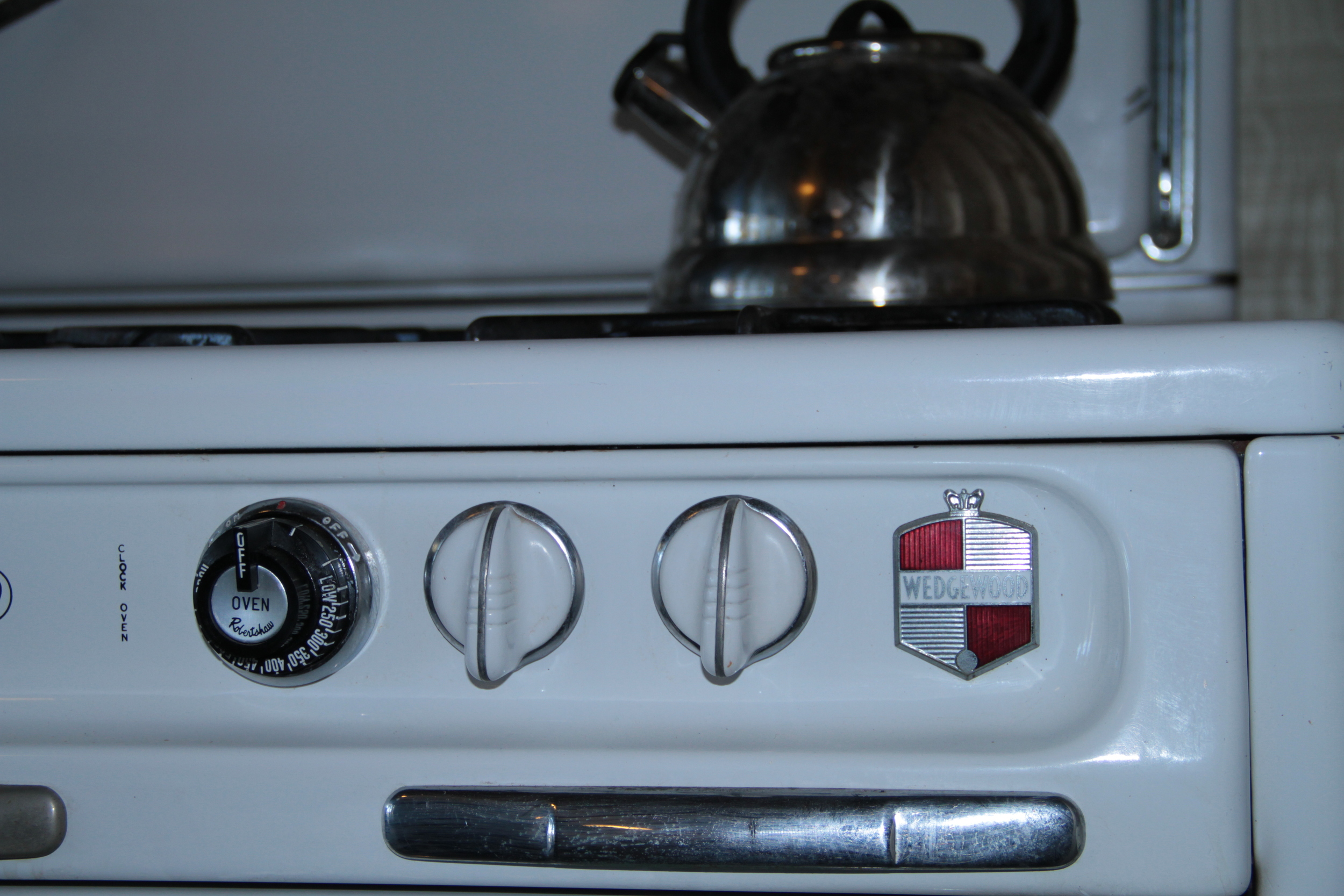  an old Wedgewood stove/oven still in use 