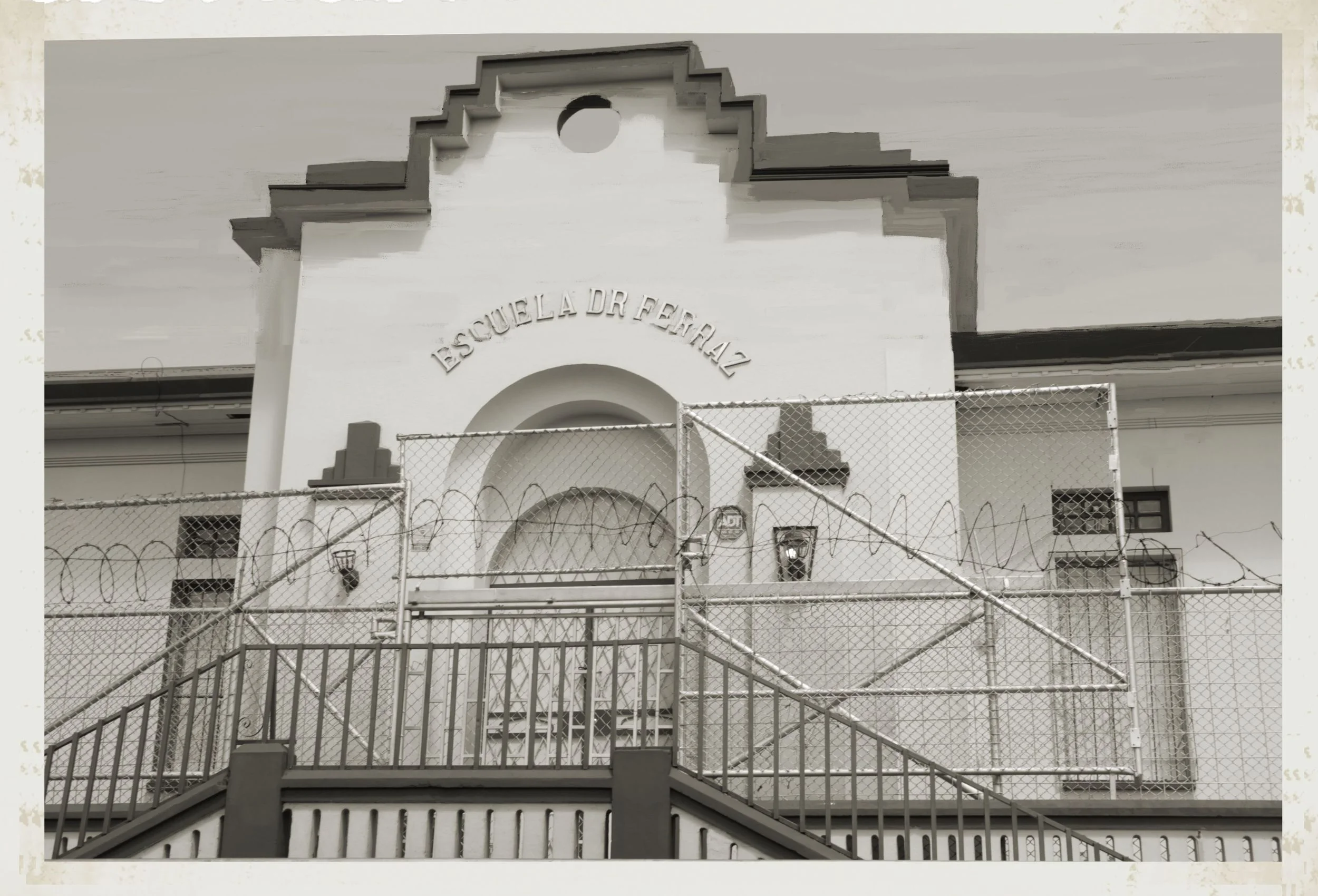  This school is named Escuela Dr Ferazz. &nbsp;My sister Maria attended this school in her elementary years. 