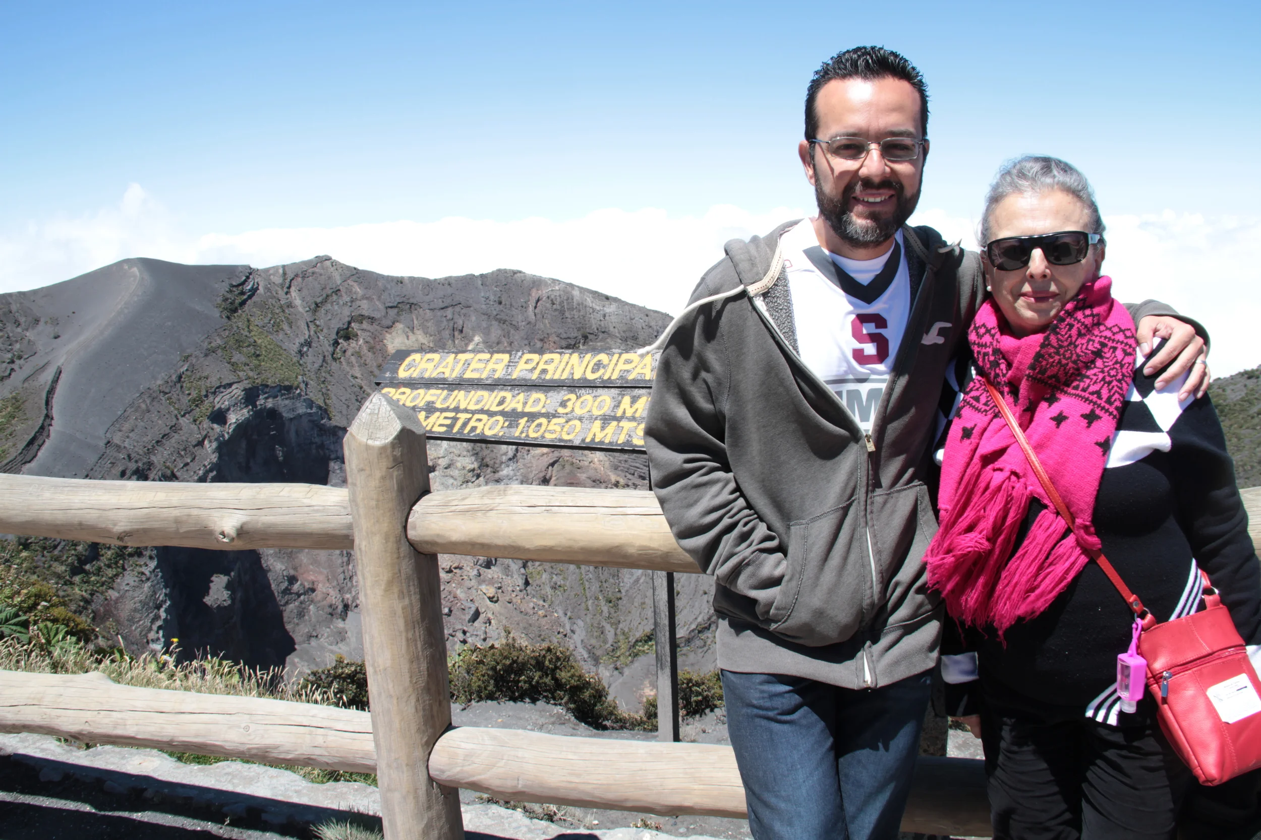  At the rim with the cousins 