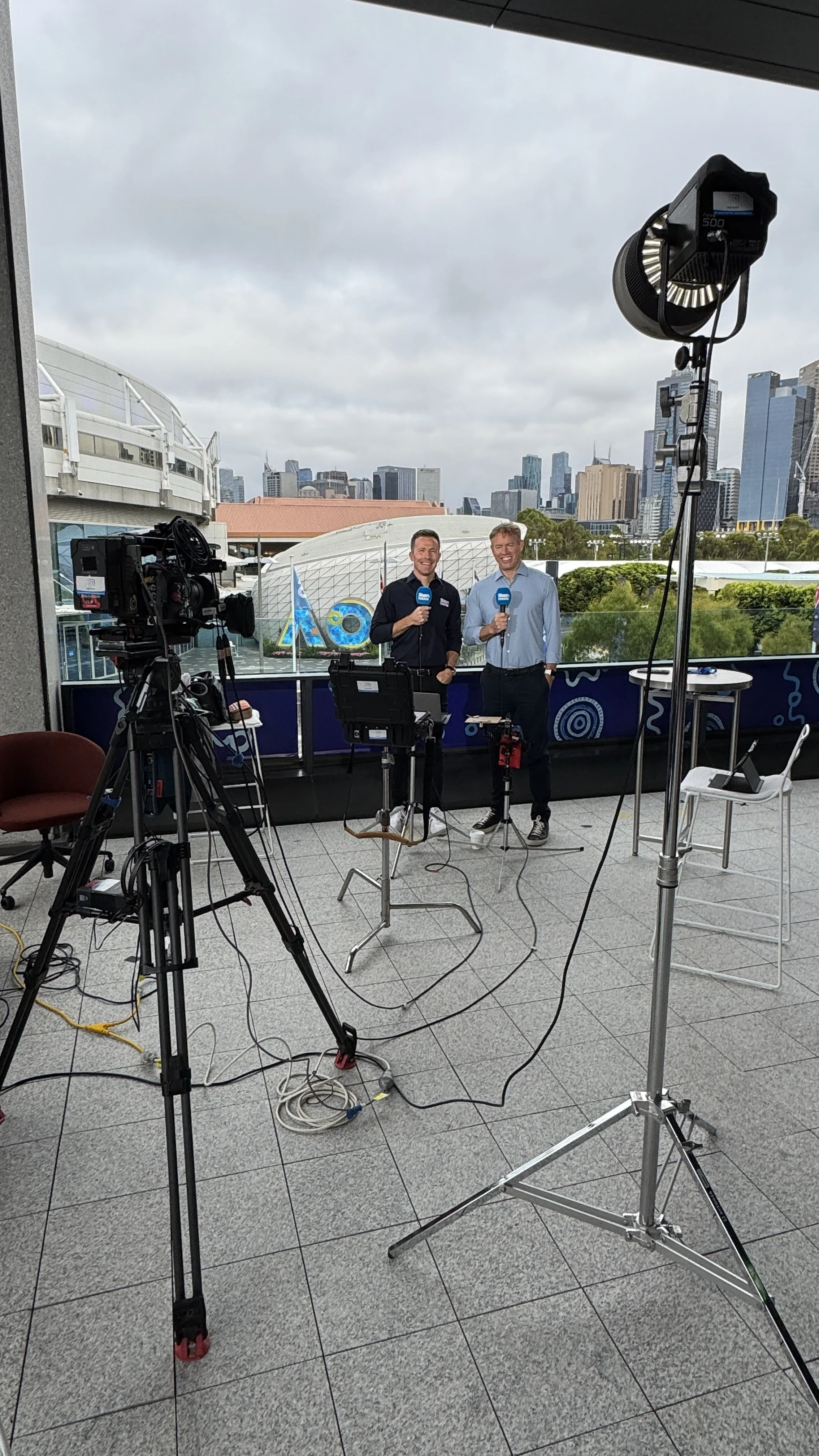 2025 Australian Open with Chris Stubbs and Mark Petchey
