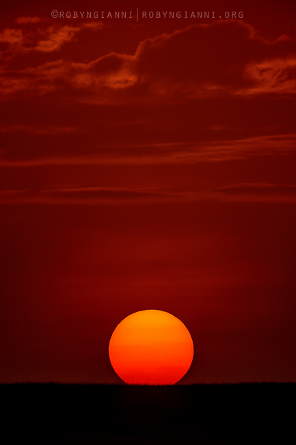 Sunset, Maasai Mara, East Africa