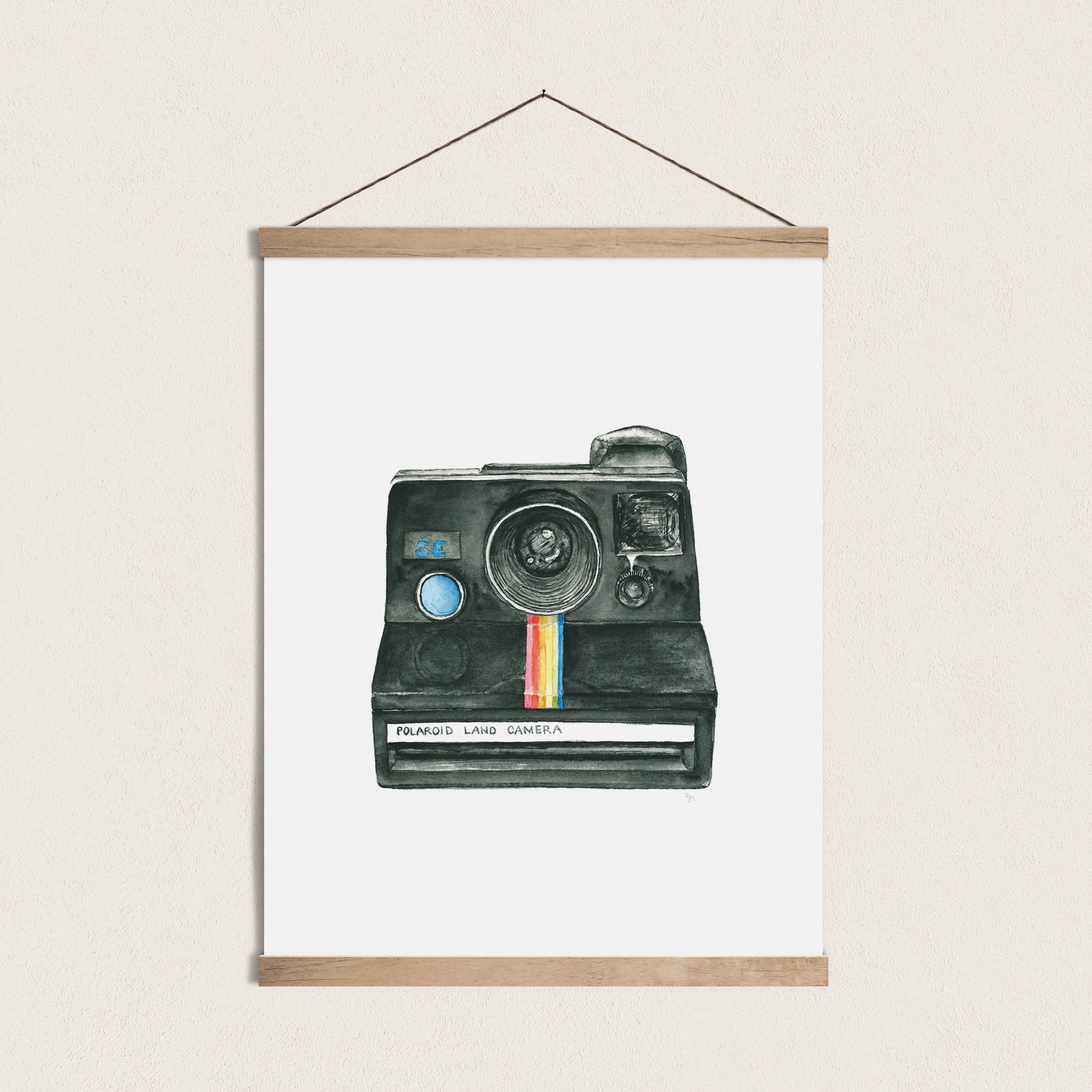 SX-70 Polaroid Land Camera Print — Robin Johanna Archer