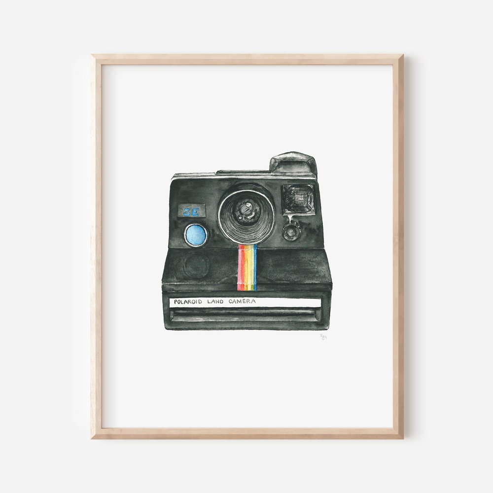 Polaroid Camera Print — Robin Johanna Archer
