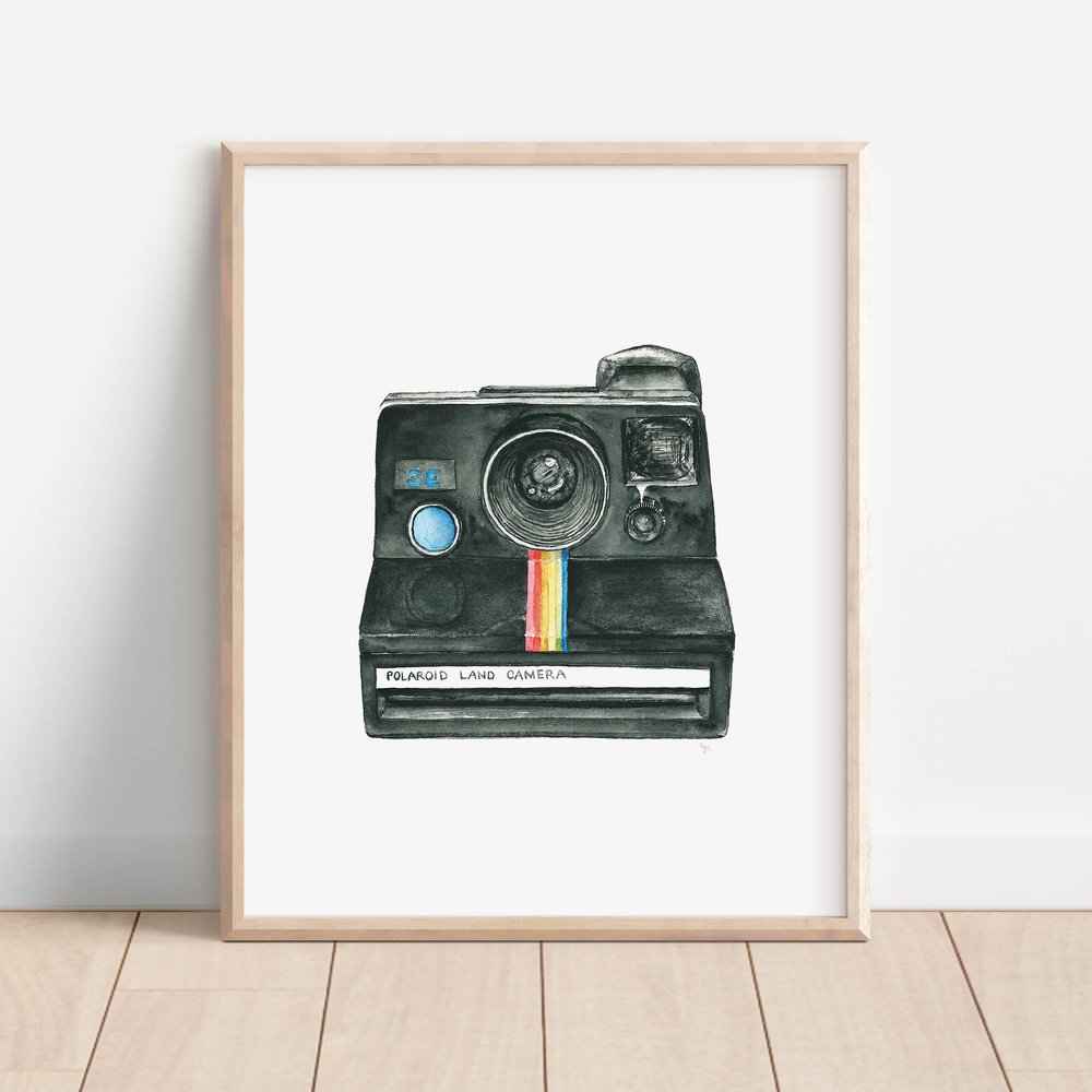 Polaroid Camera Print — Robin Johanna Archer