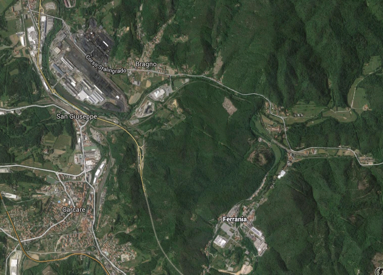 Find the steel mill...
