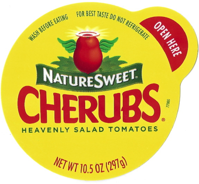 “Like angels, NatureSweet Cherubs Tomatoes are good year round.”
