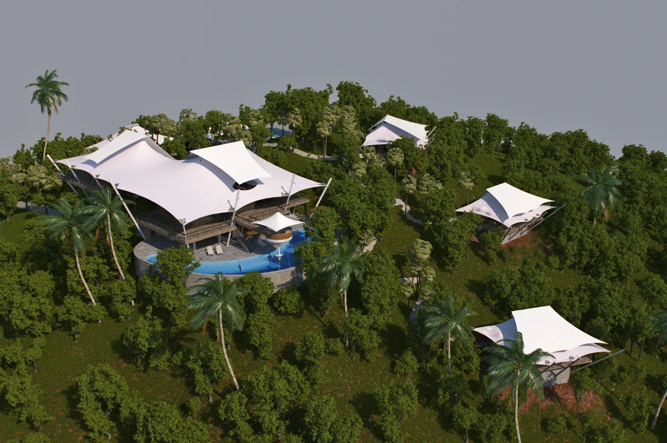 Collecting Rainwater in the Grenadines 