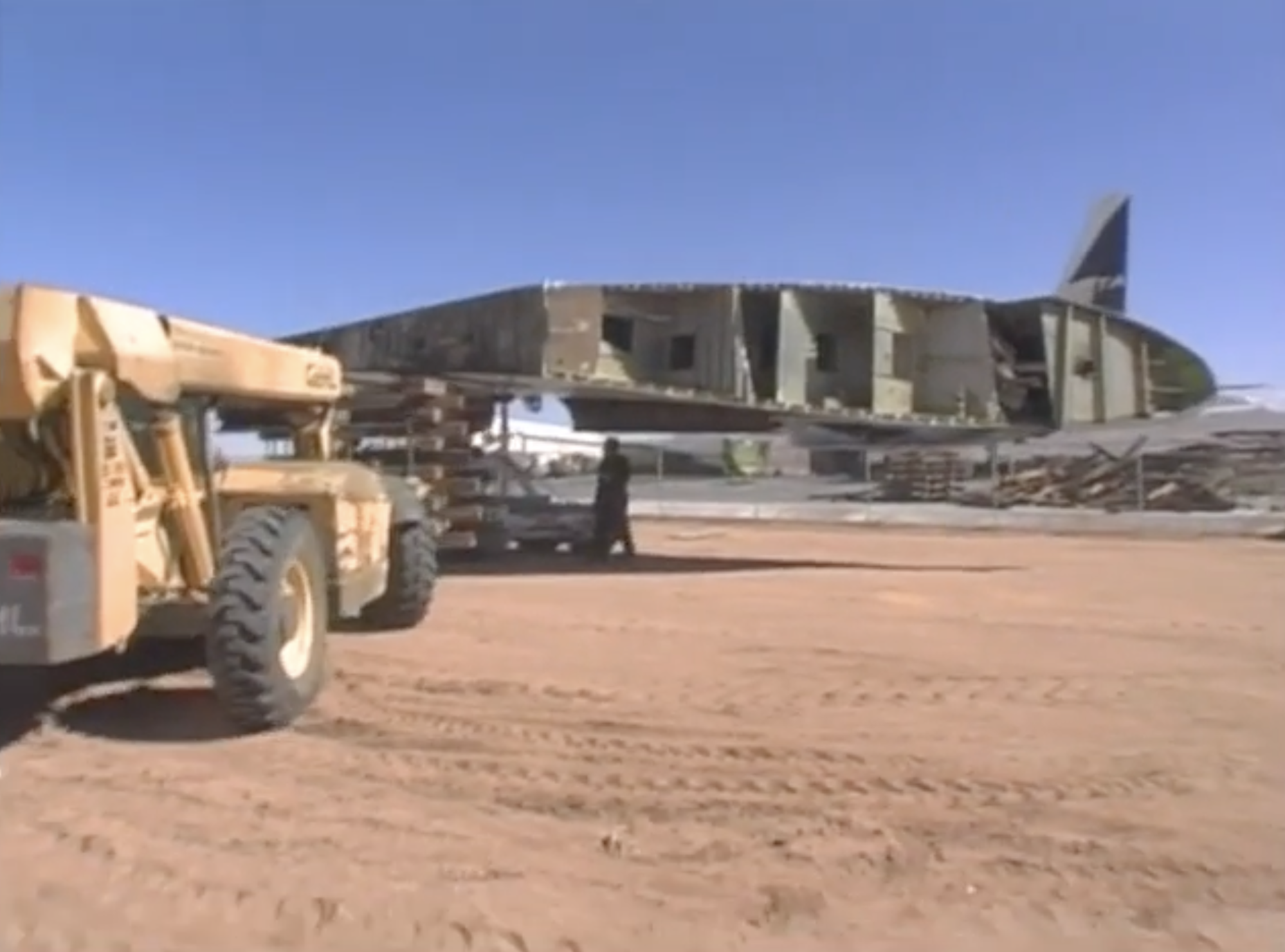 Making of 747 Wing House