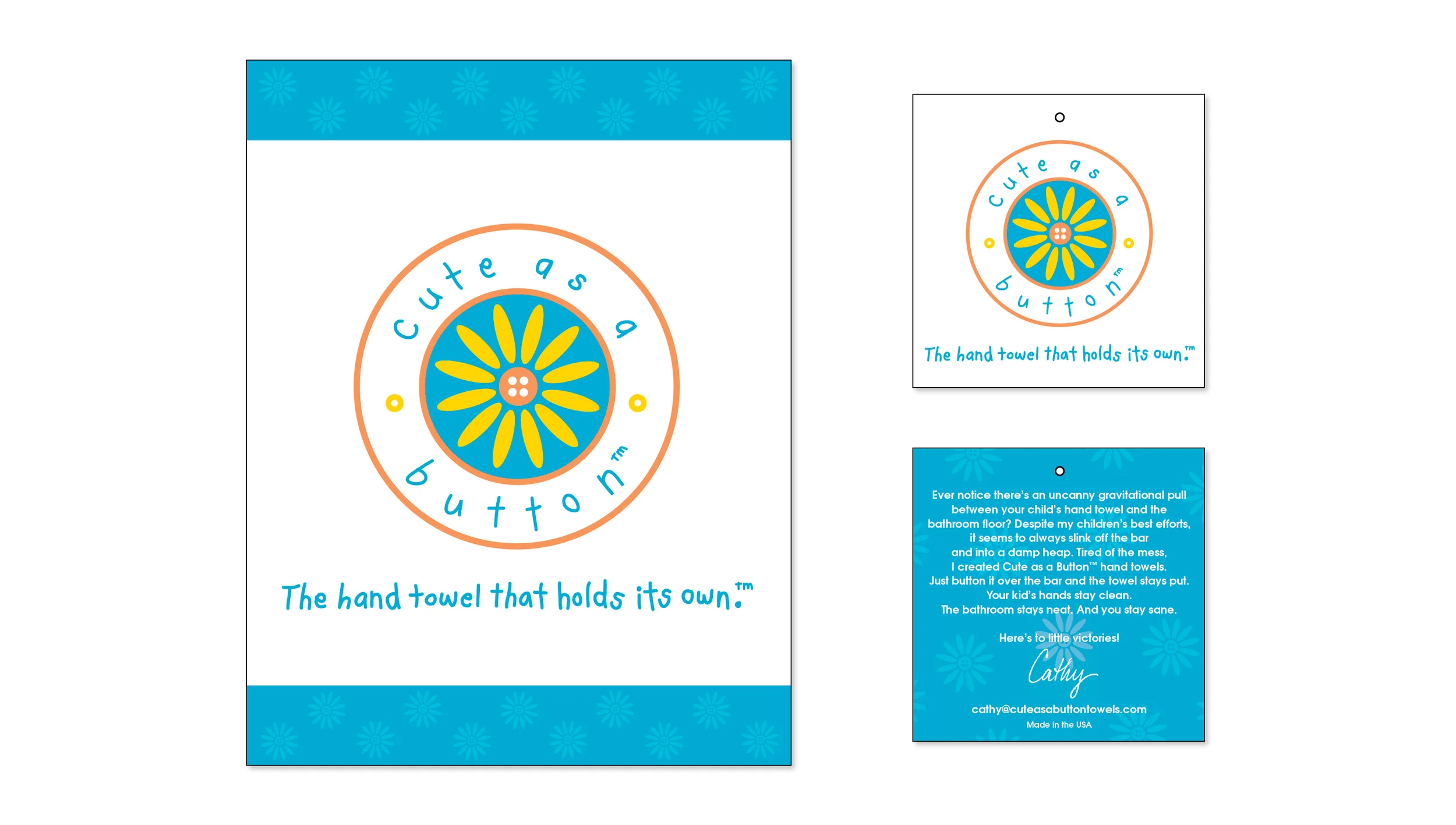 Cute as a Button: Point of Purchase and Hang Tag