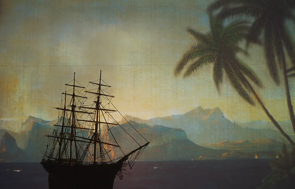 Extract from the journal of Benjamin Davies thought to be aboard a Capehorner sometime between 1872 and 1879 Tuesday 28 day. (Nov) Clear all is well stiff brees, At 9 o’clock am we were in site of another of Cape Verde islands. Which is called Brava and we had a splendid view of it. It looked verrey rockey and some verrey high cliffs. 