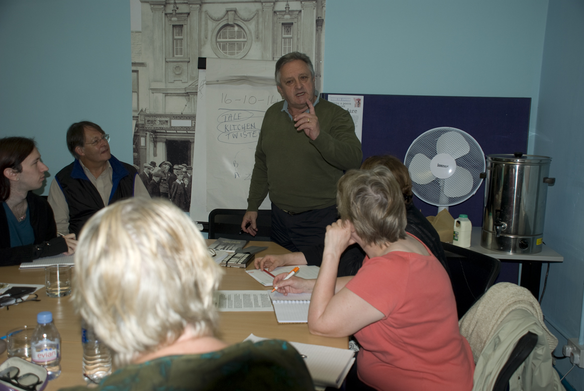Writing workshop with Phil Carradice