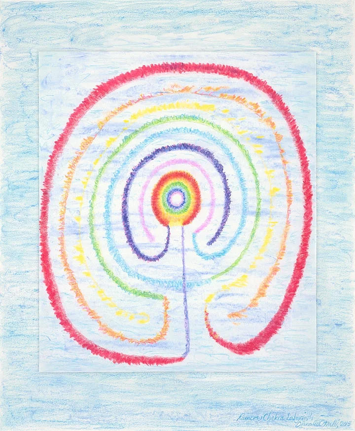 Rainbow Chakra Labyrinth