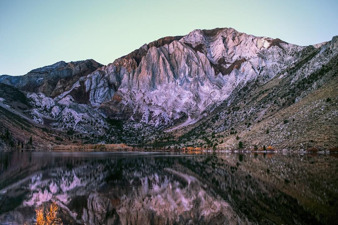 Had a wonderful time in Eastern Sierra recently with my husband, Bob. Beautiful vistas and wildlife everywhere! This easy morning hike was at Convict Lake. Walked around it at a snail&rsquo;s pace, attempting to capture all the mesmerizing reflection