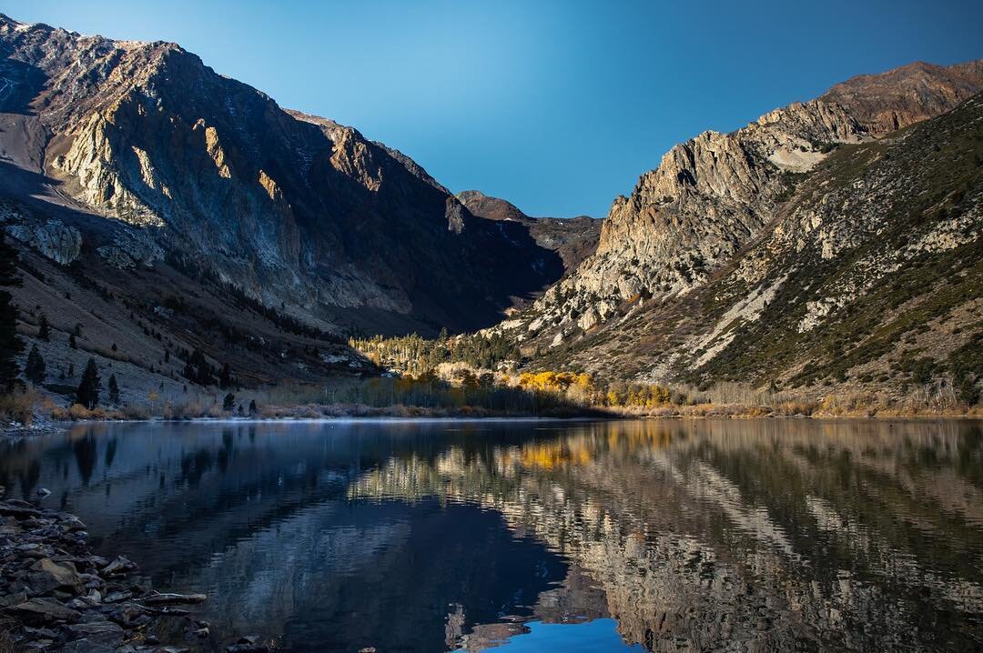 Parker Lake was our first hike in the Eastern Sierra. We went before dawn in 19 degree weather - chilly but worth it! Such a gorgeous, tranquil place.