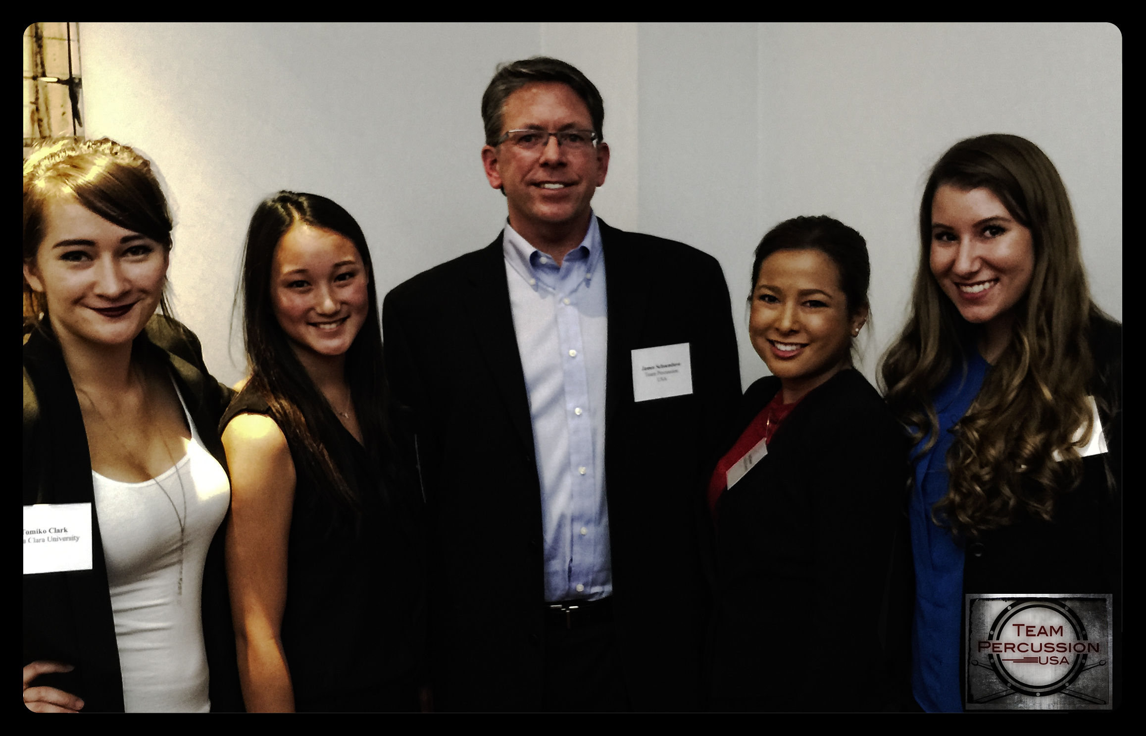 Tomiko, Lili, Jaclyn and Jessica from Prof. Byers marketing class at Santa Clara University teamed up with Jim S. from TPerc to gain 'real world' marketing experience.