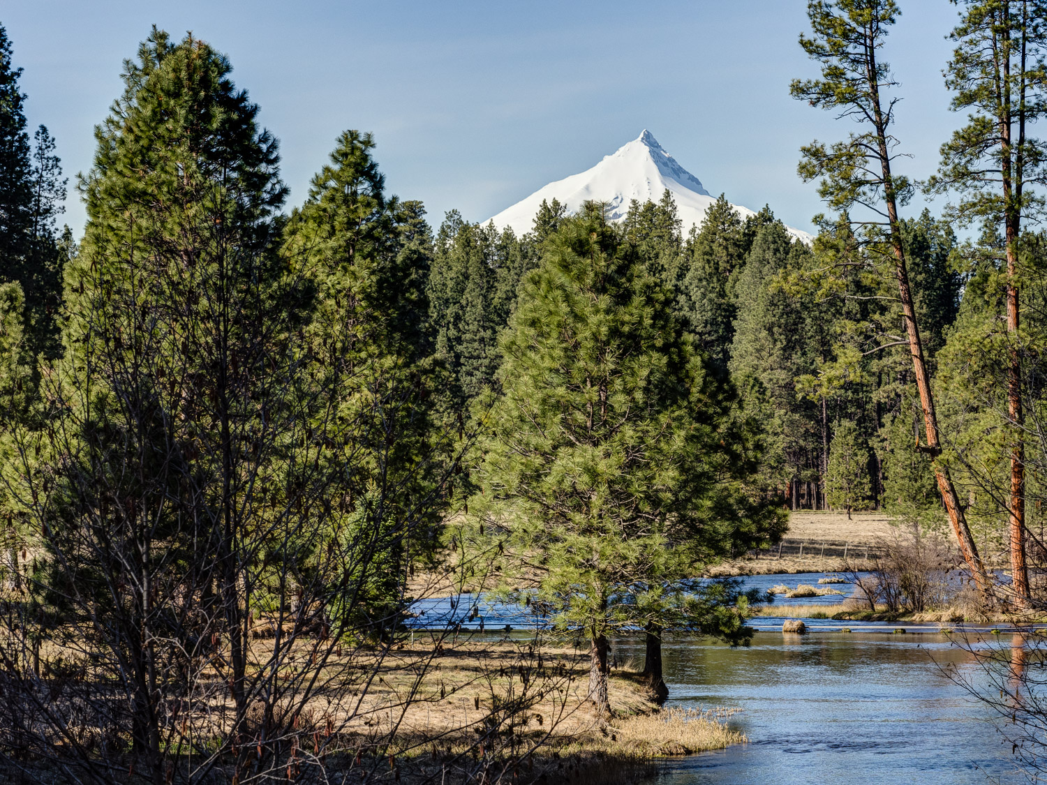 Towards Mt Jefferson