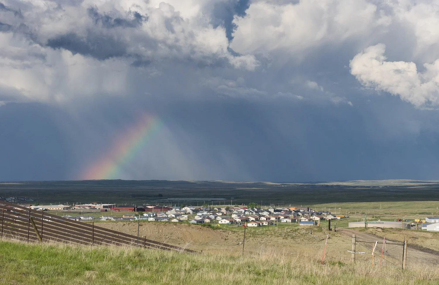 Rainbow over Browning