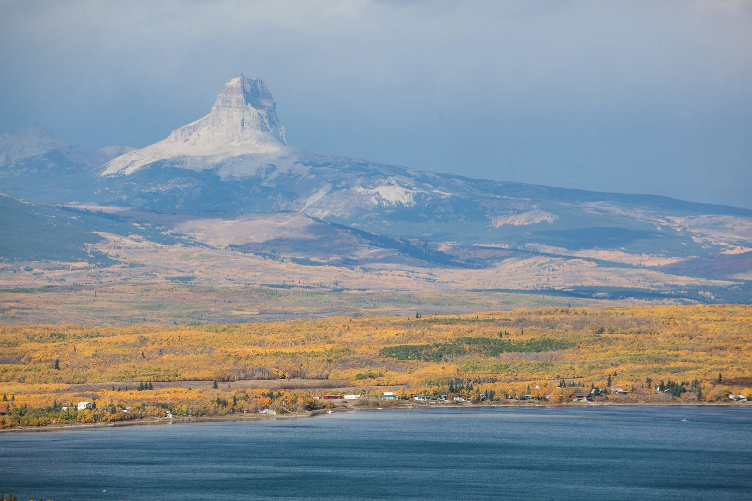 Chief Mountain from Duck Lake (September 2015)