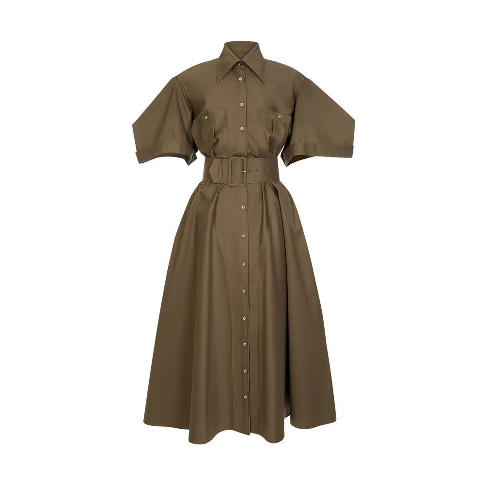 Military Shirt Dress — R U E D I