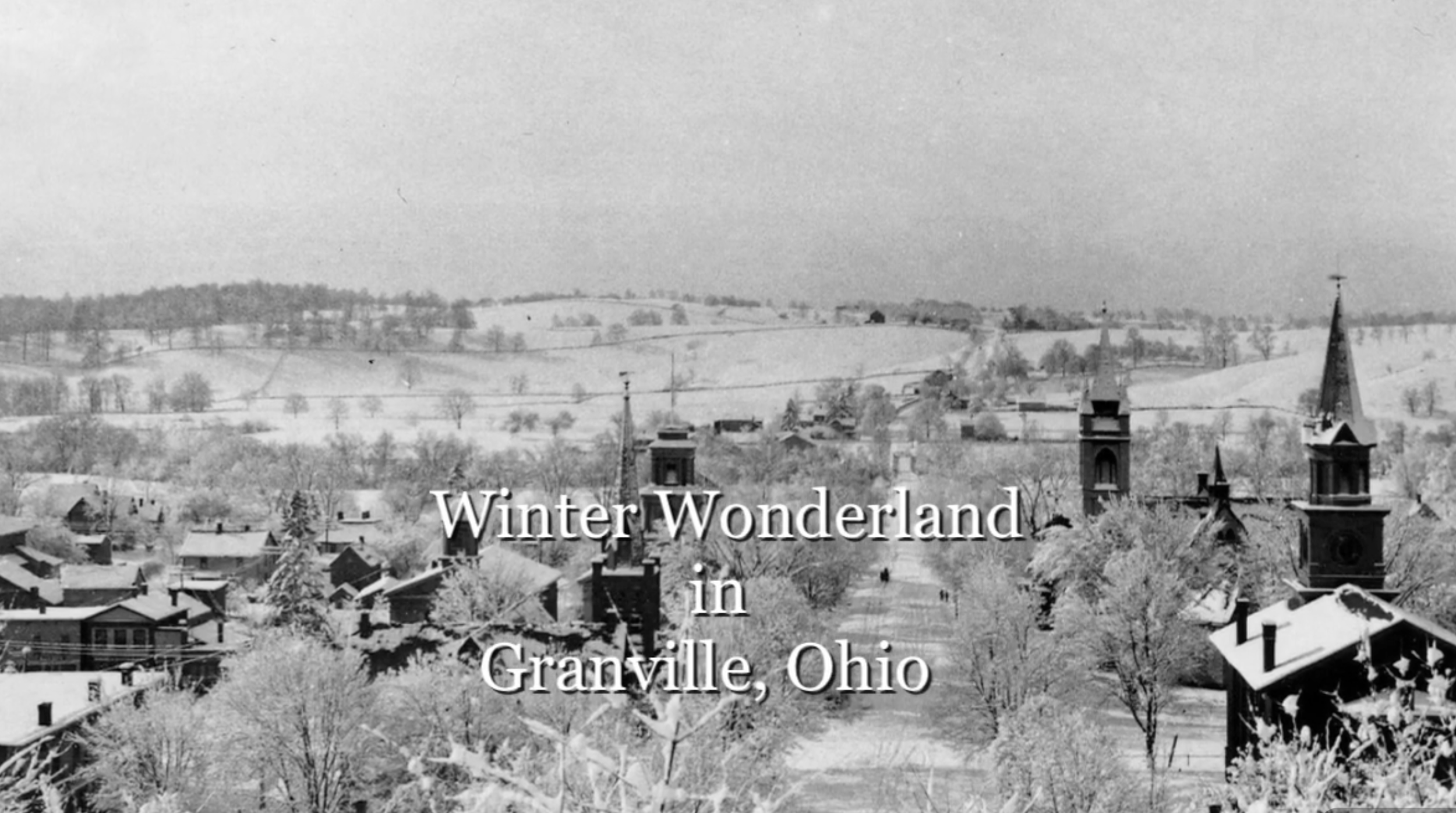 Enjoy a glimpse of Granville's wintery past. Happy Holidays from All of Us at GHS!