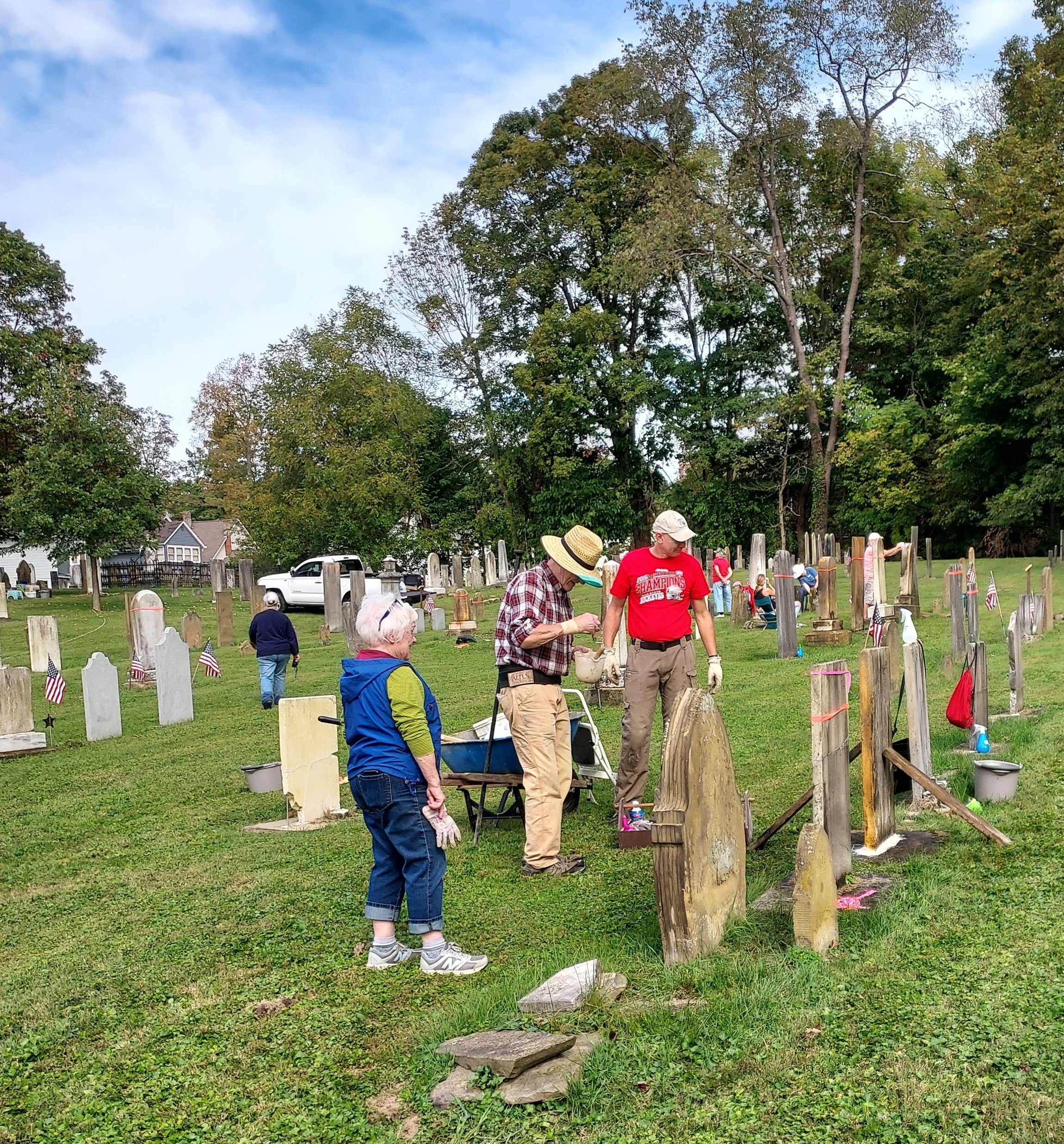 Join Us For Volunteer Morning In The Old Colony Burying Ground! — The
