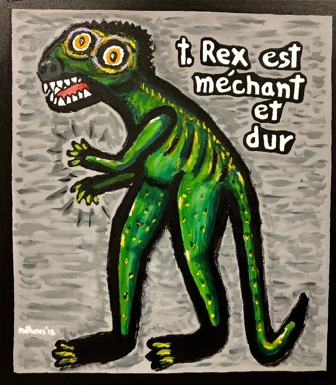 t. Rex is Mean and Tough