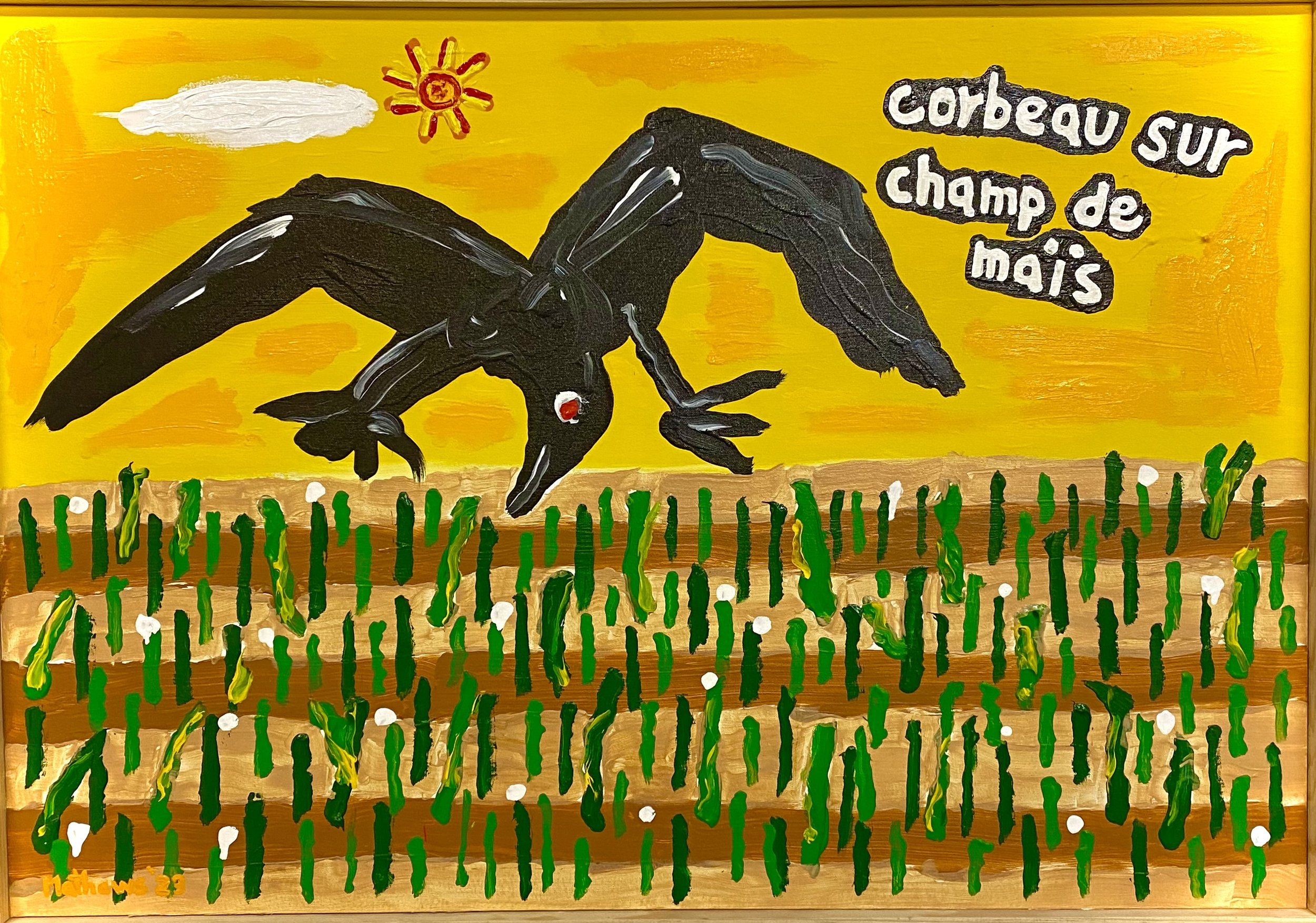 Crow Over The Corn