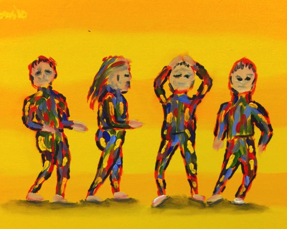 The Clan | acrylic on canvas | 16”x 20” |
