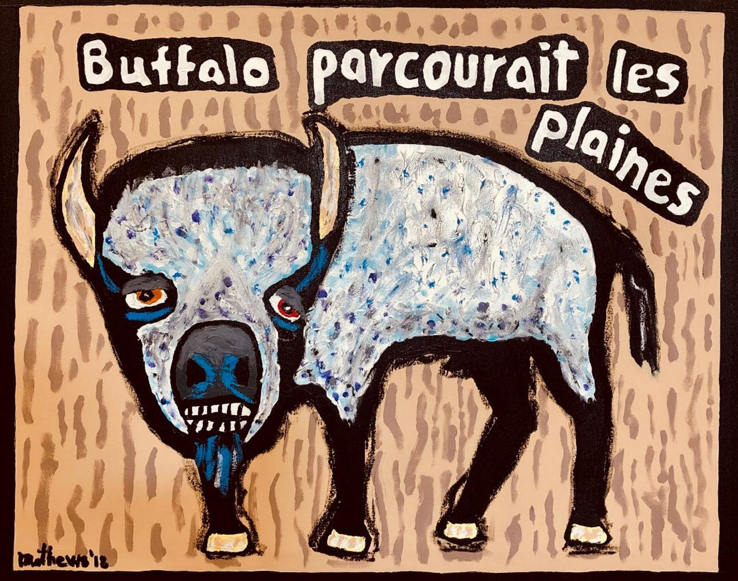 Buffalo Roamed The Planes