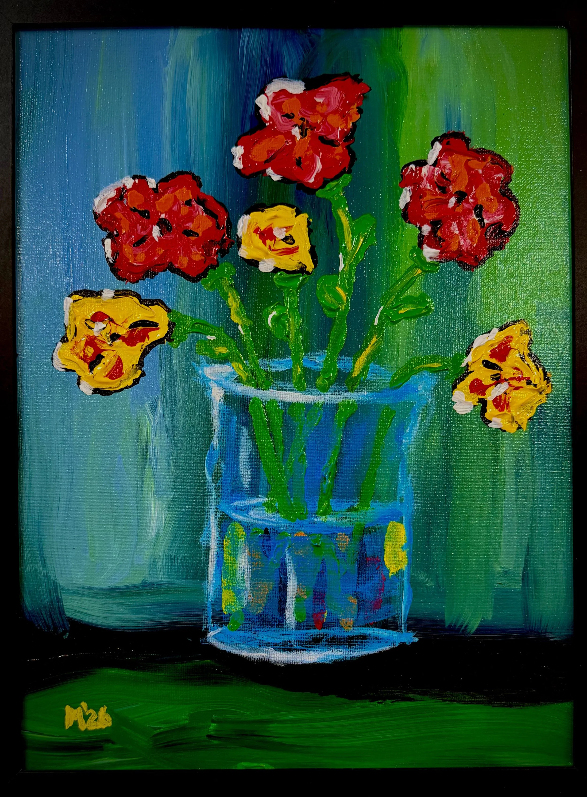 "Still Life #140"

acrylic paint on canvas board | 14"x 11" | 2026 | $350.00