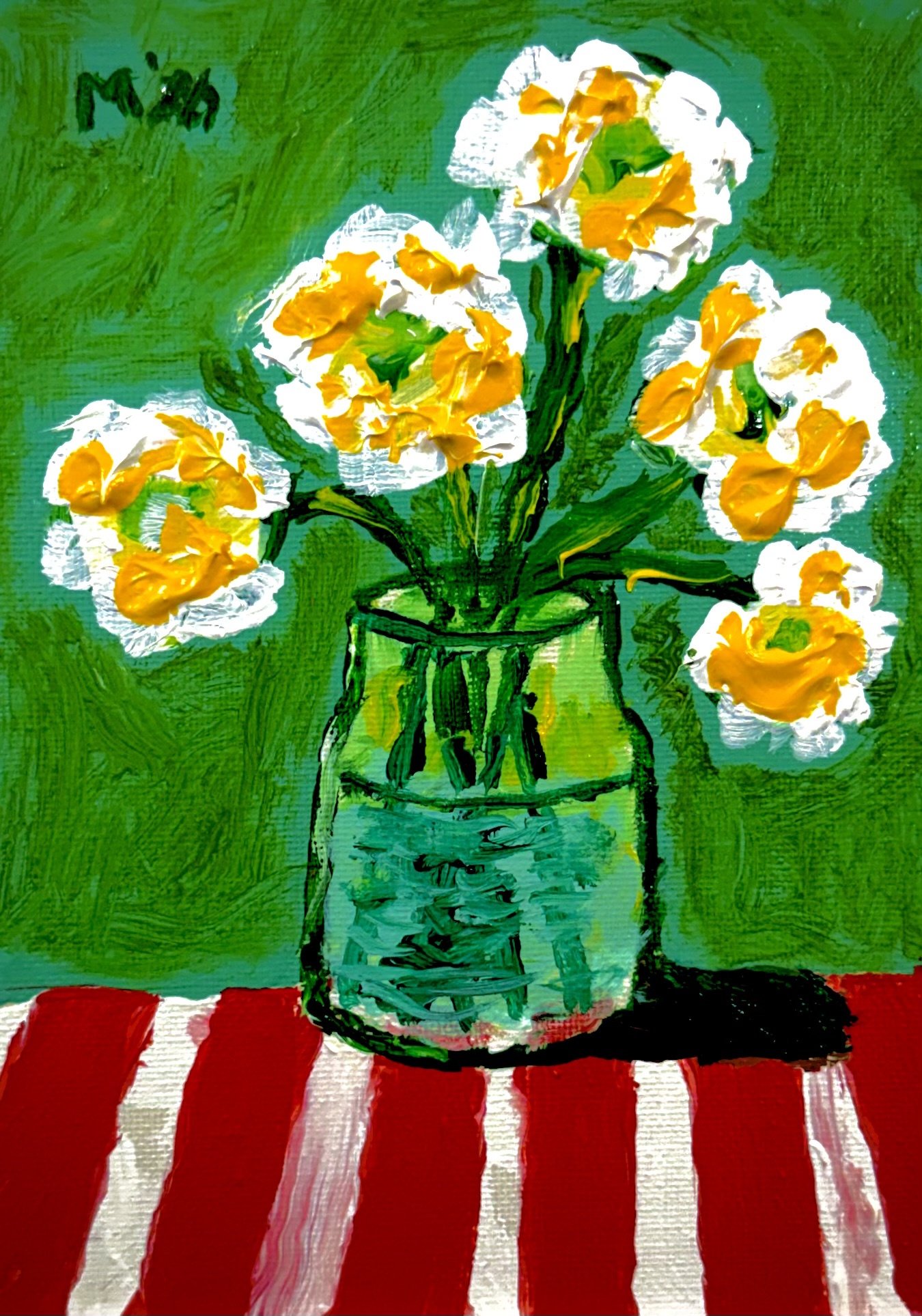 Still Life #134

acrylic paint on canvas board | 7"x 5" | 2026 | $150.00