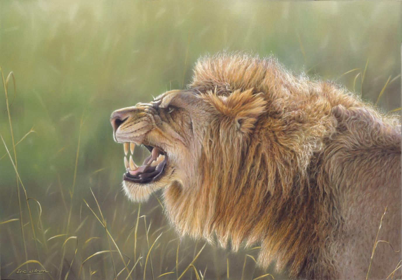 'Spring is in the air' Pastel 19 x 13 Inches £1950