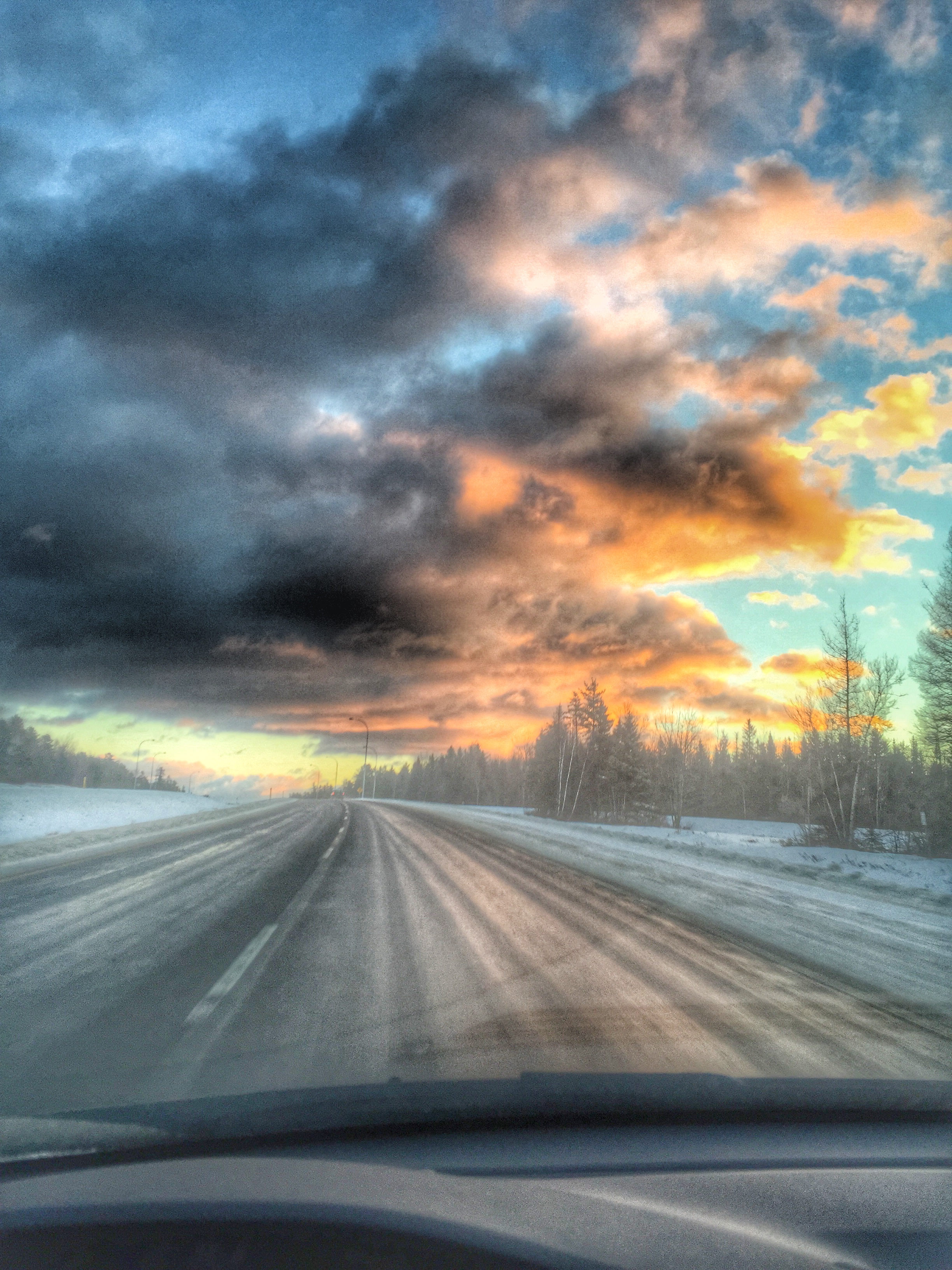 Setting of on a new adventure. (iPhone)