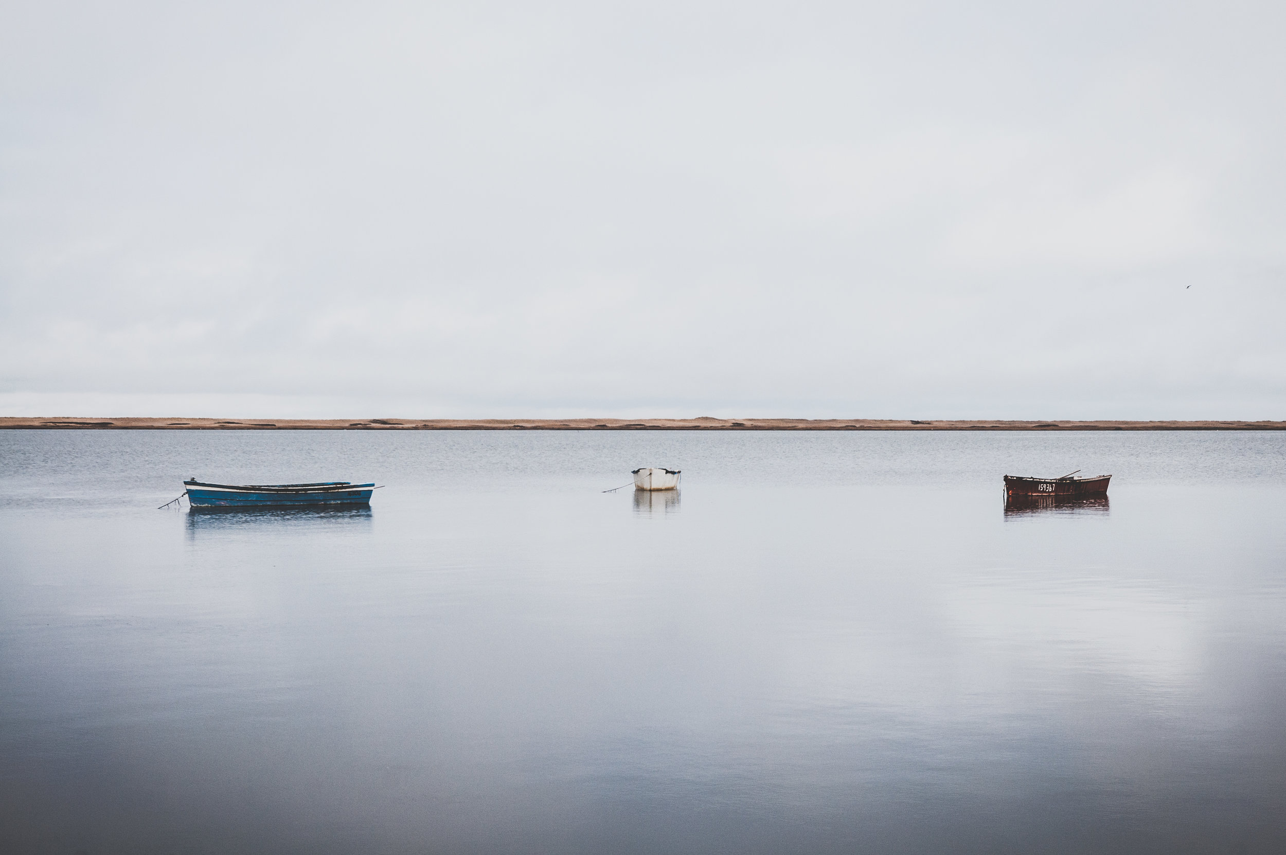 In a row. - Sand Dunes in Bouctouche, N.B. 2013