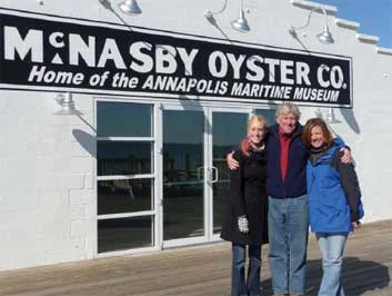 Former SRK Program Director Allison Albert, Severn Riverkeeper Fred Kelly, and Museum Curator and Former Education Director Heather Ersts.