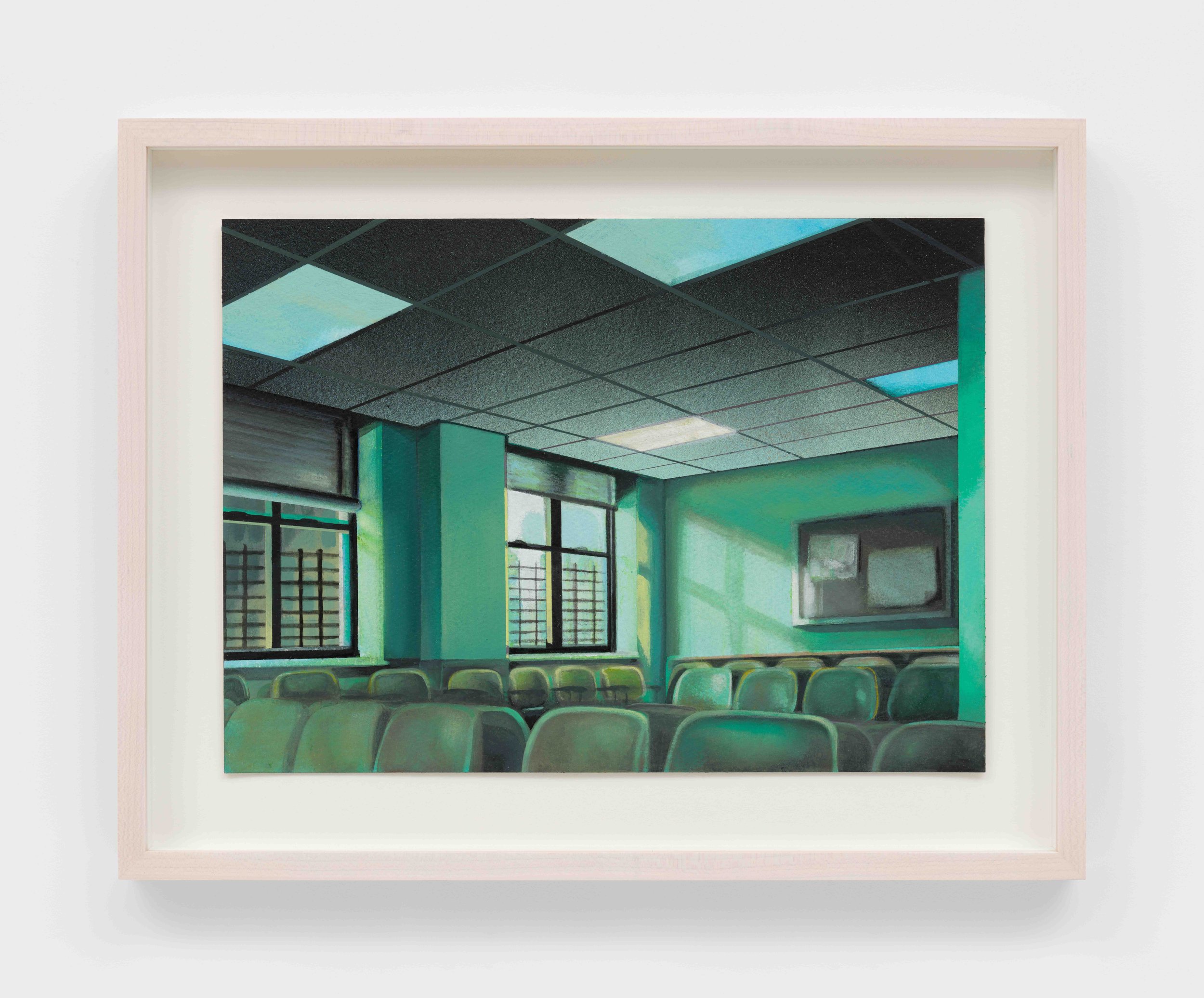 Limbo/SNAP (14th St.), 2024, Watercolor, acrylic, and colored pencil on paper, 10 1/4 x 14 1/8 in (26 x 35.9 cm)