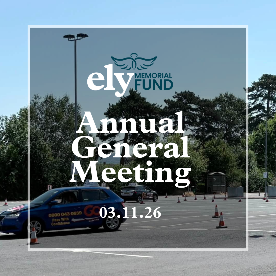 3 November - ELY Memorial Fund AGM