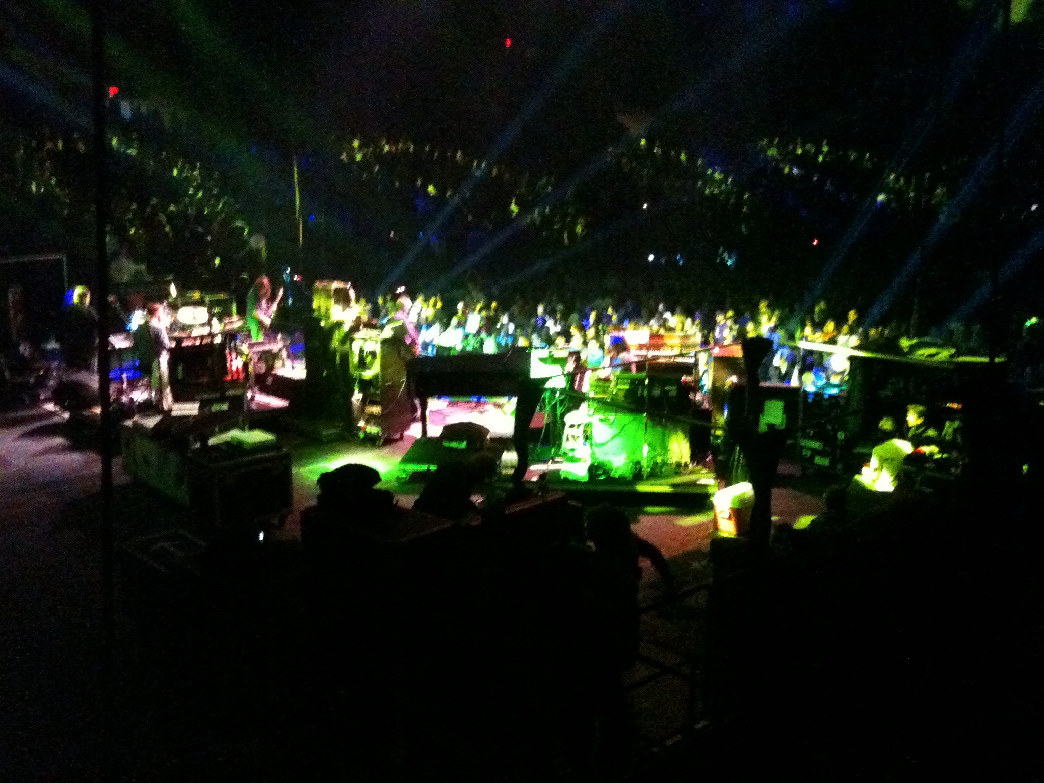 View of stage #furthur #msg 