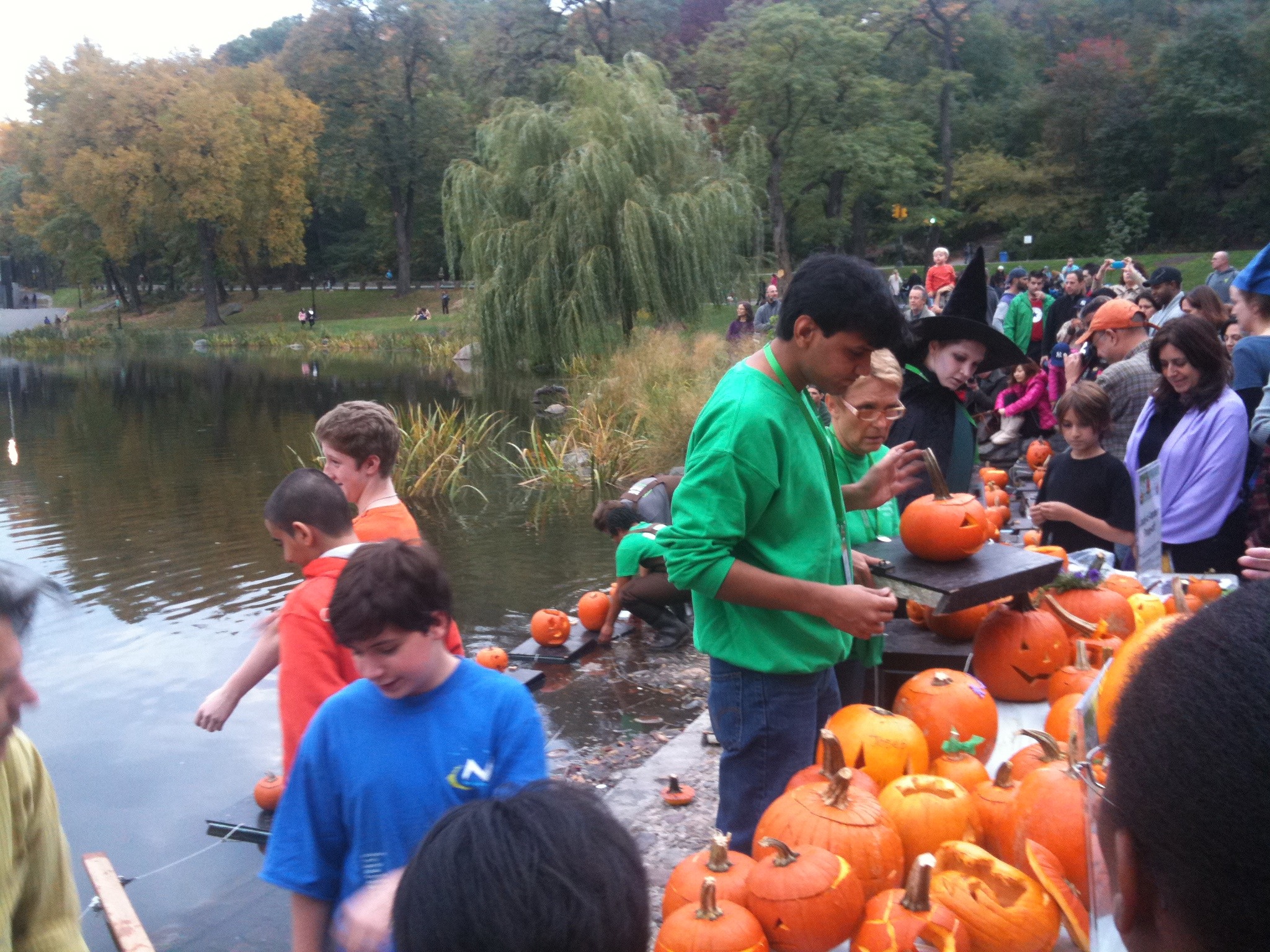 Pumpkin Sail, Harlem Meer, 2010