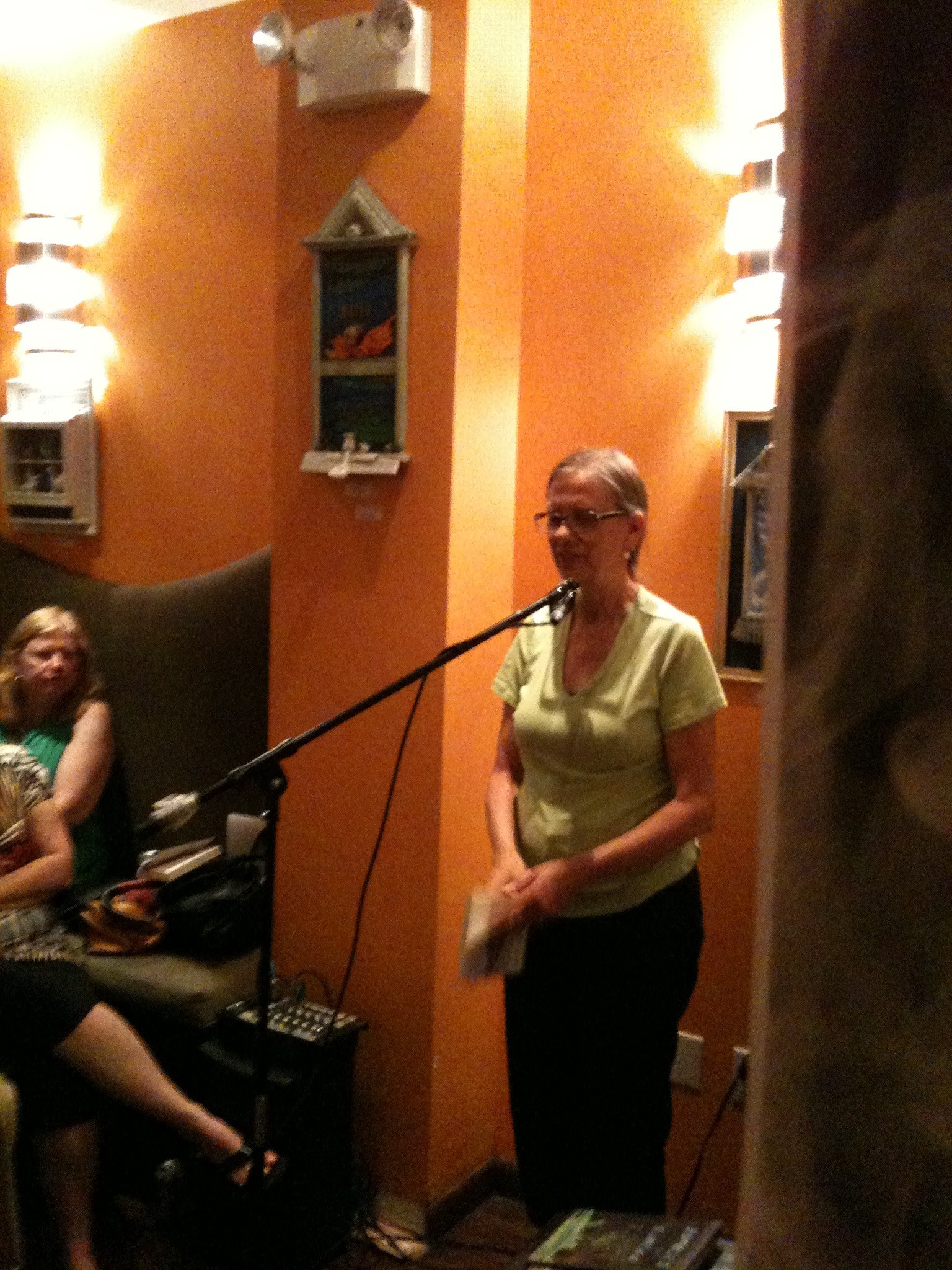 Flash Fiction at the Path Cafe, NYC