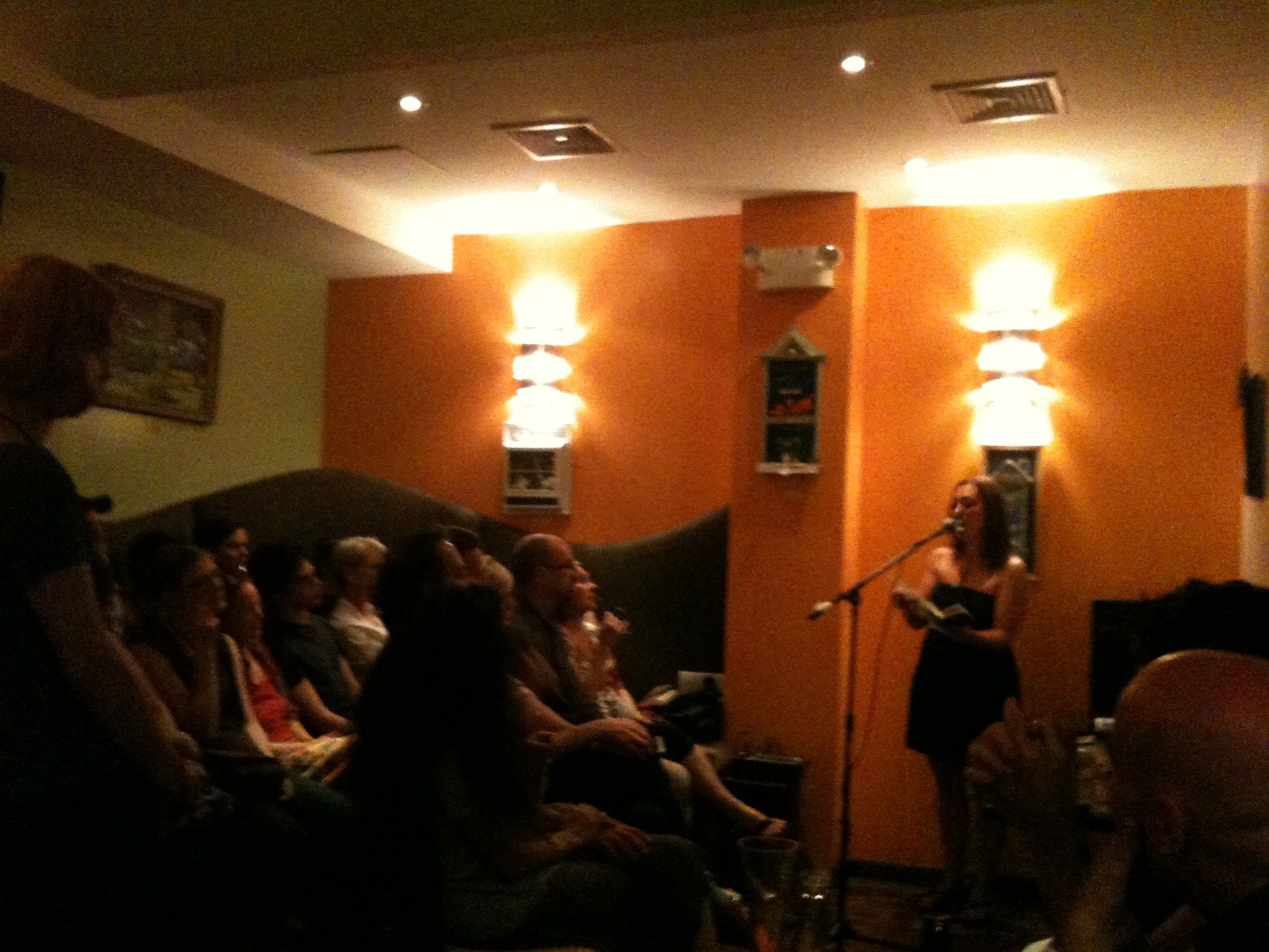 Flash Fiction at the Path Cafe, NYC