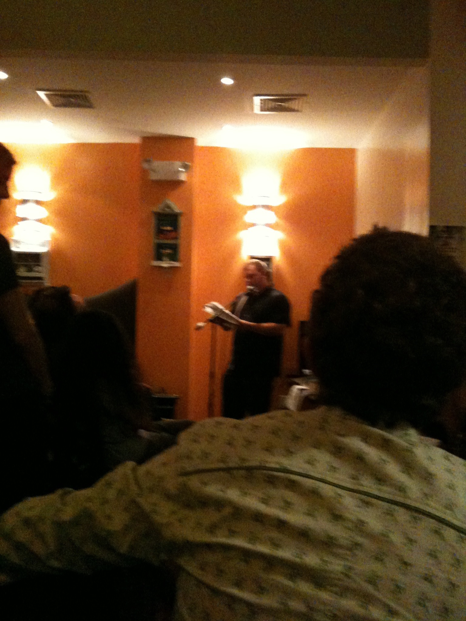 Flash Fiction at the Path Cafe, NYC