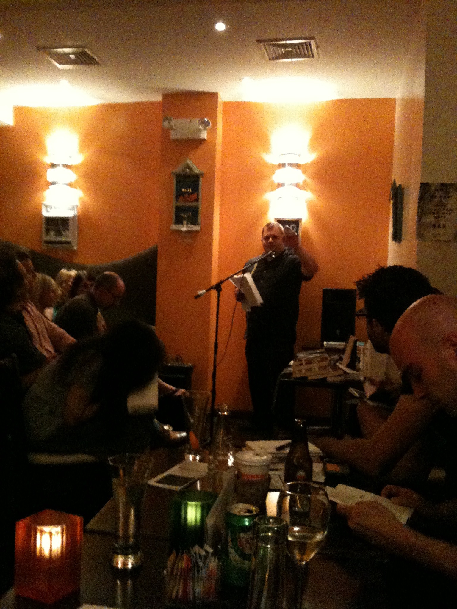 Flash Fiction at the Path Cafe, NYC