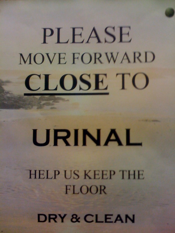 For some reason, this sign at Mary & Rob's Westwood Cafe cracked me up.