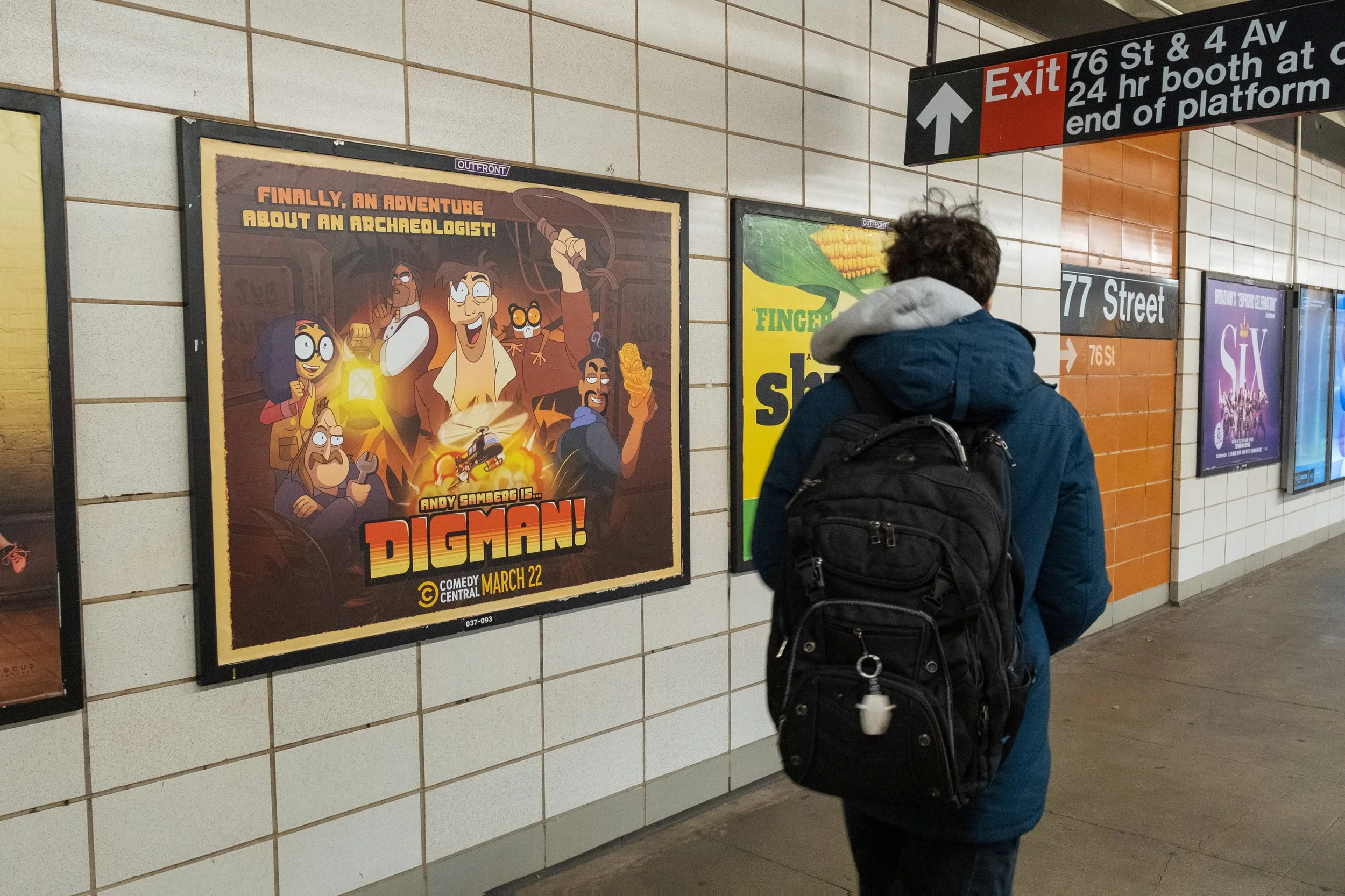 Digman! - Subway Two Sheets (77th Street) .jpg