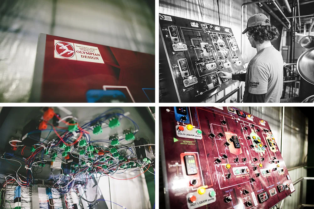 Korder and his father, also an engineer, built their own control panel from scratch. 